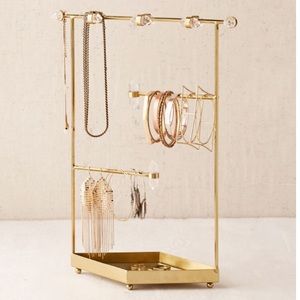 URBAN OUTFITTERS CRYSTAL JEWELRY ORGANIZER